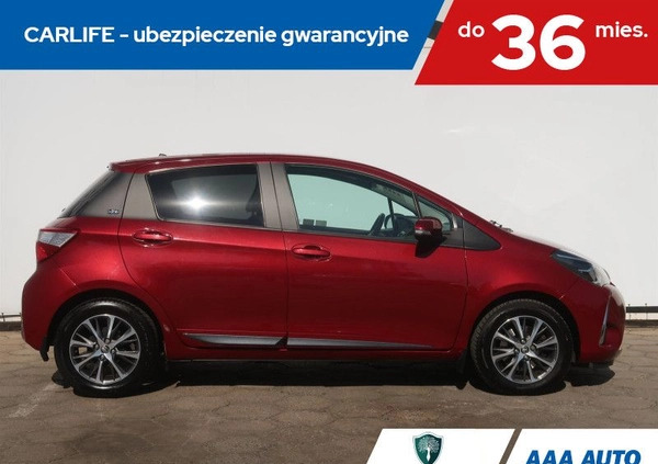 Toyota Yaris cena 57000 przebieg: 41819, rok produkcji 2019 z Wyrzysk małe 232